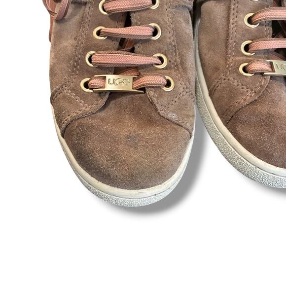 UGG Milo suede lace up sneakers Women's size 10 - Picture 10 of 10